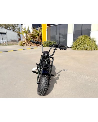Trooper 105 Mini Bike Kids Adults Bike Military Style Off-Road Bike Green Trooper 105 Mini Bike Kids Adults Bike Military Style Off-Road Bike Green