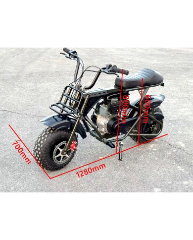 Trooper 105 Mini Bike Kids Adults Bike Military Style Off-Road Bike Green Trooper 105 Mini Bike Kids Adults Bike Military Style Off-Road Bike Green