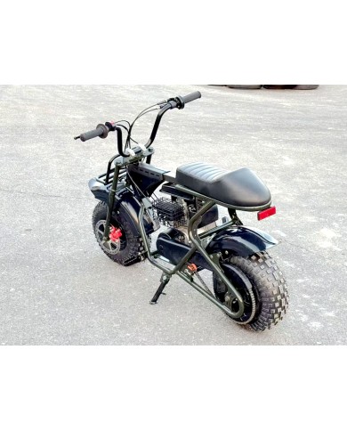 Trooper 105 Mini Bike Kids Adults Bike Military Style Off-Road Bike Green Trooper 105 Mini Bike Kids Adults Bike Military Style Off-Road Bike Green