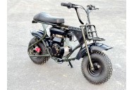 Trooper 105 Mini Bike Kids Adults Bike Military Style Off-Road Bike Green