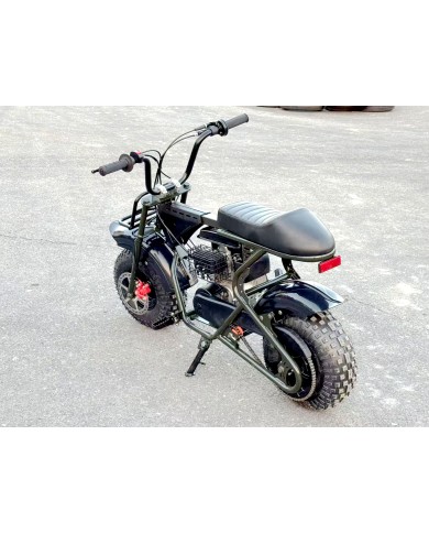 Trooper 105 Mini Bike Kids Adults Bike Military Style Off-Road Bike Green Trooper 105 Mini Bike Kids Adults Bike Military Style Off-Road Bike Green