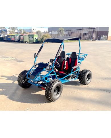 RAPTOR 150cc Semi Auto Buggy Teens & Adults Off Road Go Kart ATV Quad BLUE RAPTOR 150cc Semi Auto Buggy Teens & Adults Off Road Go Kart ATV Quad BLUE