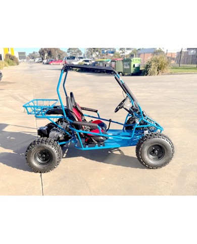 RAPTOR 150cc Semi Auto Buggy Teens & Adults Off Road Go Kart ATV Quad BLUE RAPTOR 150cc Semi Auto Buggy Teens & Adults Off Road Go Kart ATV Quad BLUE