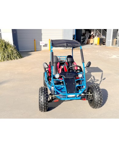 RAPTOR 150cc Semi Auto Buggy Teens & Adults Off Road Go Kart ATV Quad BLUE RAPTOR 150cc Semi Auto Buggy Teens & Adults Off Road Go Kart ATV Quad BLUE