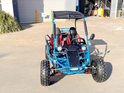 RAPTOR 150cc Semi Auto Buggy Teens & Adults Off Road Go Kart ATV Quad BLUE RAPTOR 150cc Semi Auto Buggy Teens & Adults Off Road Go Kart ATV Quad BLUE