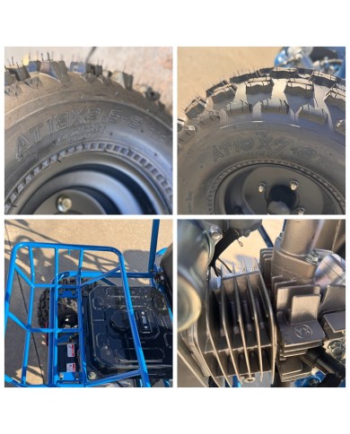 RAPTOR 150cc Semi Auto Buggy Teens & Adults Off Road Go Kart ATV Quad BLUE RAPTOR 150cc Semi Auto Buggy Teens & Adults Off Road Go Kart ATV Quad BLUE