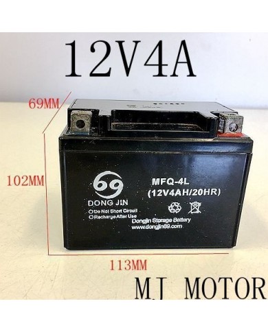12v 4Ah Motorbike Battery ATV Quad Dirt/Pit Bike 50/70/110 cc 12v 4Ah Motorbike Battery ATV Quad Dirt/Pit Bike 50/70/110 cc