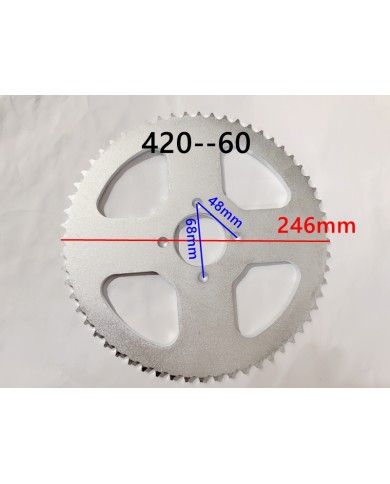 60 Teeth 420 Rear Back Chain Sprocket Cog PIT PRO TRAIL QUAD DIRT BIKE ATV KART 60 Teeth 420 Rear Back Chain Sprocket Cog PIT PRO TRAIL QUAD DIRT BIKE ATV KART