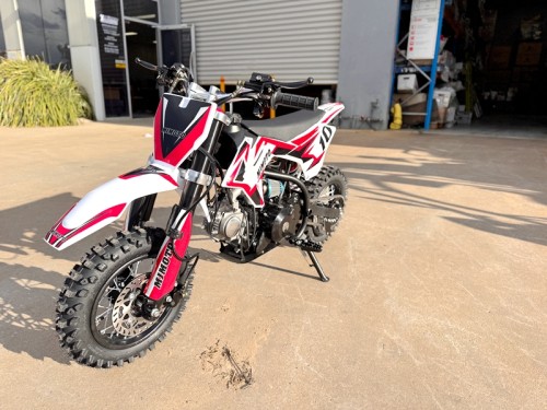 Bolt 50 50cc Kids Dirt Bike 4-Stroke Electric Start Safe Easy Fun Off Road AUTO RED