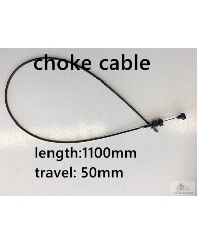 Choke cable 110cm for go kart buggy quad atv Choke cable 110cm for go kart buggy quad atv