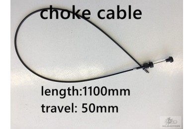 Choke cable 110cm for go kart buggy quad atv Choke cable 110cm for go kart buggy quad atv