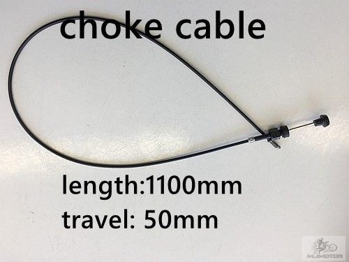 Choke cable 110cm for go kart buggy quad atv