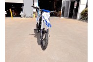 110cc Dirt Bike Trail Pit Bike Motor Electric Start Semi Auto Junior Bike Kid Blue