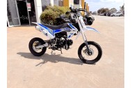 110cc Dirt Bike Trail Pit Bike Motor Electric Start Semi Auto Junior Bike Kid Blue