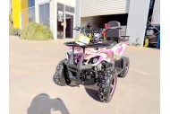 WILDFORCE49 49CC FARM QUAD BIKE ATV BUGGY KIDS 4 WHEELER HUASHENG 2-STROKE PINK