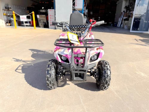 WILDFORCE49 49CC FARM QUAD BIKE ATV BUGGY KIDS 4 WHEELER HUASHENG 2-STROKE PINK
