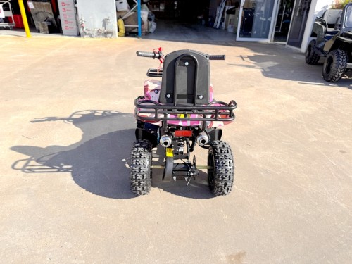 WILDFORCE49 49CC FARM QUAD BIKE ATV BUGGY KIDS 4 WHEELER HUASHENG 2-STROKE PINK
