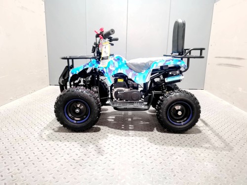 WILDFORCE49 49CC FARM QUAD BIKE ATV BUGGY KIDS 4 WHEELER HUASHENG 2-STROKE BLUE