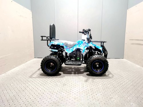 WILDFORCE49 49CC FARM QUAD BIKE ATV BUGGY KIDS 4 WHEELER HUASHENG 2-STROKE BLUE