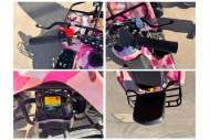 49cc Mini Farm Quad Bike, ATV Buggy Kids, 4 Wheeler Pocket, Pit Dirt Bike in Red 49cc Mini Farm Quad Bike, ATV Buggy Kids, 4 Wheeler Pocket, Pit Dirt Bike in Red