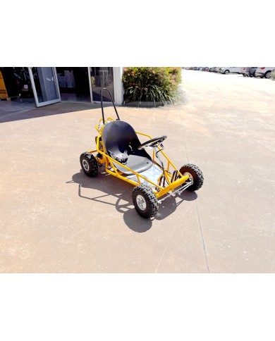 Brand New 49cc Mini Go Kart 4 Wheeler Kids 2 Stroke Buggy Quad Atv Yellow Brand New 49cc Mini Go Kart 4 Wheeler Kids 2 Stroke Buggy Quad Atv Yellow