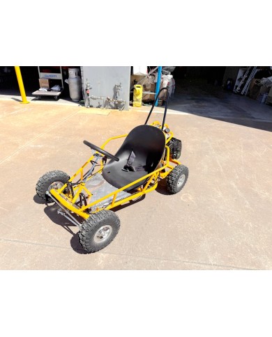 Brand New 49cc Mini Go Kart 4 Wheeler Kids 2 Stroke Buggy Quad Atv Yellow Brand New 49cc Mini Go Kart 4 Wheeler Kids 2 Stroke Buggy Quad Atv Yellow