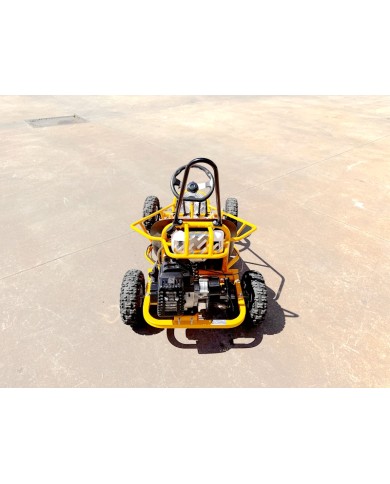 Brand New 49cc Mini Go Kart 4 Wheeler Kids 2 Stroke Buggy Quad Atv Yellow Brand New 49cc Mini Go Kart 4 Wheeler Kids 2 Stroke Buggy Quad Atv Yellow