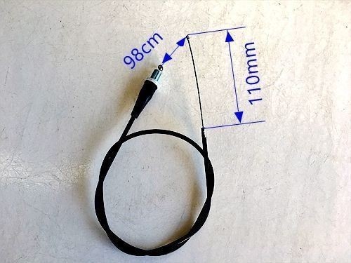 98cm 110mm THROTTLE ACCELERATOR CABLE 50cc 90cc 110cc 125cc DIRT PIT PRO