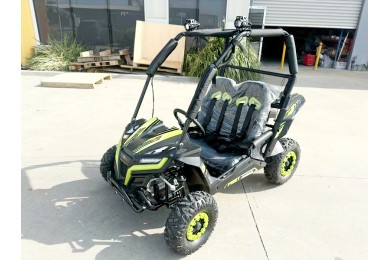 FORZA 1 K1 Dune Buggy 163CC 5.5HP Off Road UTV ATV 2 Seater 4 Wheel Go kart REV Green