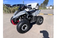 150CC ATV Sport Quad 4 Wheel Buggy Semi Auto ZOOMER GREY kids Adults Off-road