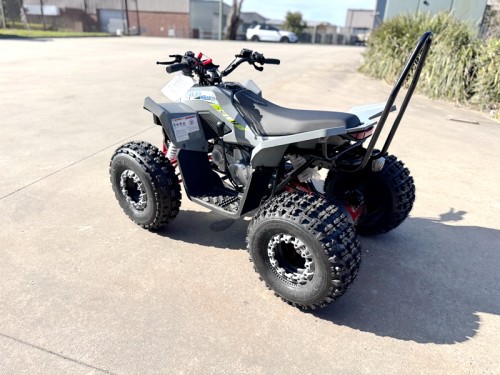 150CC ATV Sport Quad 4 Wheel Buggy Semi Auto ZOOMER GREY kids Adults Off-road