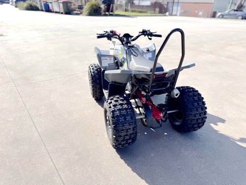 150CC ATV Sport Quad 4 Wheel Buggy Semi Auto ZOOMER GREY kids Adults Off-road