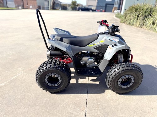 150CC ATV Sport Quad 4 Wheel Buggy Semi Auto ZOOMER GREY kids Adults Off-road