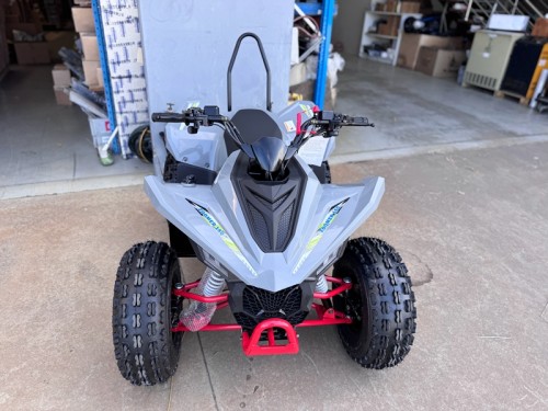 150CC ATV Sport Quad 4 Wheel Buggy Semi Auto ZOOMER GREY kids Adults Off-road