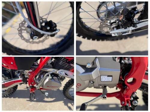 250CC BLAZER250 DIRT BIKE PIT MOTOR TRAIL MOTOCROSS PRO E-START 18/21 MANUAL