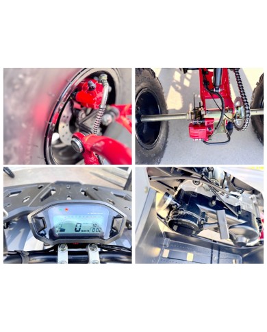 Ranger 200cc Quad Bike ATV  Auto F-N-R  Electric Start  Farm Off-Road