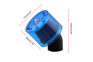 35mm Angle Steel Pod Air Filter Cleaner waterproof cover dust cover dirt bike