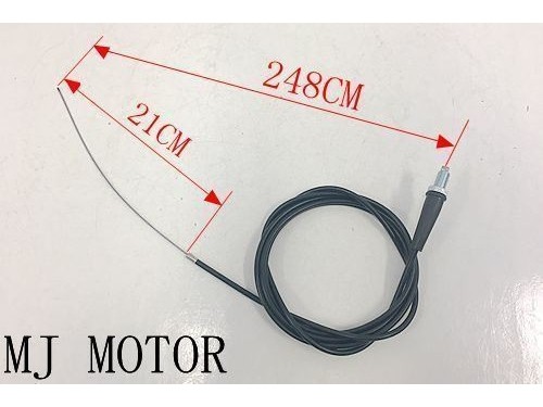 248cm 21cm Twist Throttle Cable Cord Go Kart Drift Trike Project Quad Buggy Atv