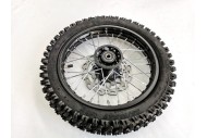 60/100-12 FRONT WHEEL KNOBBY TYRE +TUBE WITH DISC 12 INCH 12mm hole DIRT BIKE TRAIL BIKE