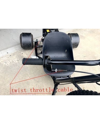 248cm 21cm Twist Throttle Cable Cord Go Kart Drift Trike Project Quad Buggy Atv 248cm 21cm Twist Throttle Cable Cord Go Kart Drift Trike Project Quad Buggy Atv