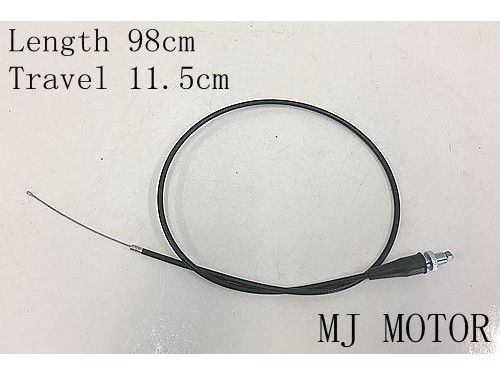 Black 98cm 115mm Twist Throttle Cable50 70 110 125 150cc PIT PRO TRAIL DIRT BIKE