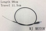 Black 98cm 115mm Twist Throttle Cable50 70 110 125 150cc PIT PRO TRAIL DIRT BIKE