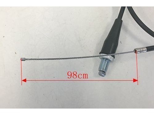 Black 98cm 115mm Twist Throttle Cable50 70 110 125 150cc PIT PRO TRAIL DIRT BIKE