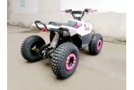 125CC ATV Quad Sport Dirt Bike 4 Wheel Buggy Go kart Rear Rack Semi Auto 1+1 PINK