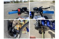 125CC ATV Quad Sport Dirt Bike 4 Wheel Buggy Go kart Rear Rack Semi Auto 1+1 PINK