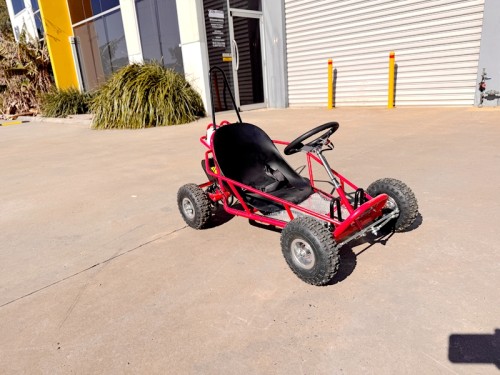 Brand New 49cc Mini Go Kart 4 Wheeler Kids 2 Stroke Buggy Quad Atv Red