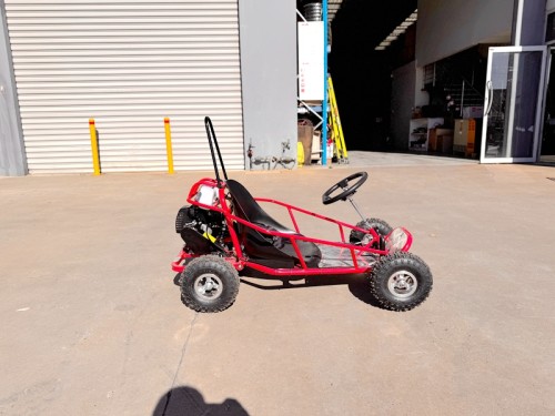 Brand New 49cc Mini Go Kart 4 Wheeler Kids 2 Stroke Buggy Quad Atv Red