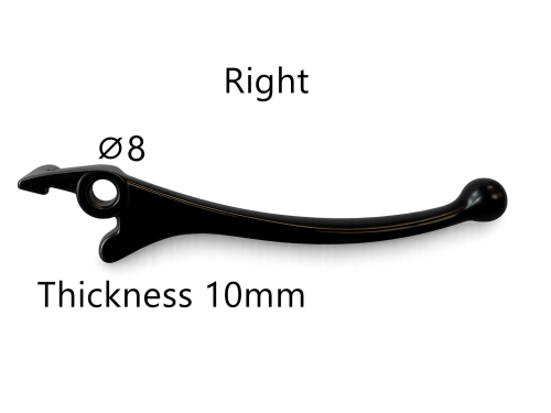 Black Heavy Hydraulic Brake Lever left right side for mini bike 49cc