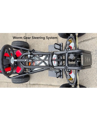 Torque420X Go Kart 15hp 420cc Teen Adult Off Road Buggy Torque Converter E-starter