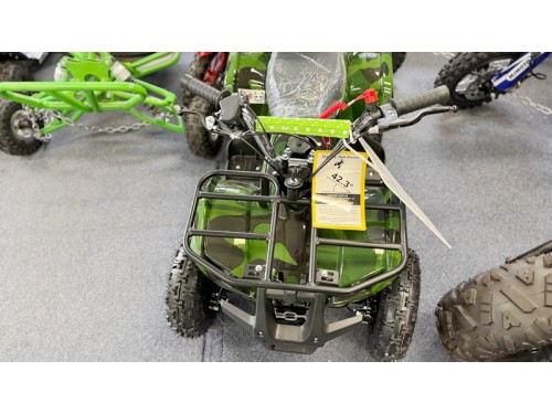 22mm Thumb Throttle Twin Brake Lever Speed Governor 49cc Mini Quad ATV Curve